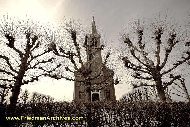 eerie,church,germany,trees,tim burton,ghost,